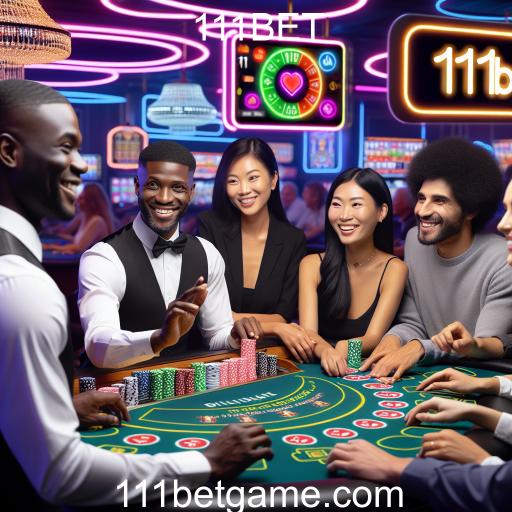 Experimente a Emoção do Cassino Ao Vivo no 111BET
