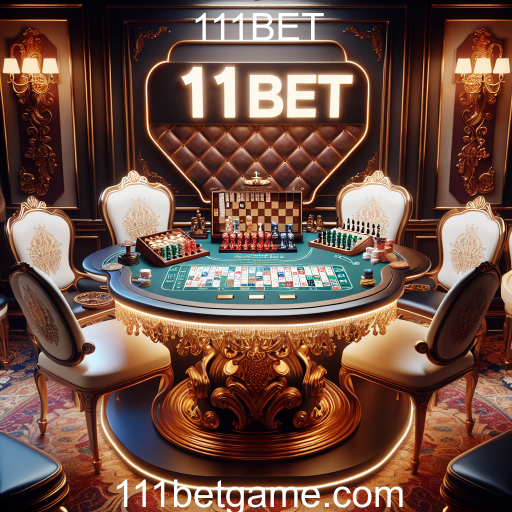 Descubra o Mundo dos Jogos de Mesa na 111BET